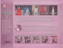 Tablet Screenshot of modasladies.com.ar